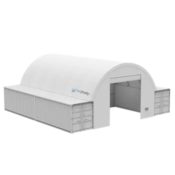 Přístřešek na auto Najhaly.cz Přístřešek na kontejner 8m x 12m x 3m