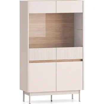 Obývací stěna ML meble Vitrína Dunea 03 LED osvětlení: Bez LED osvětlení