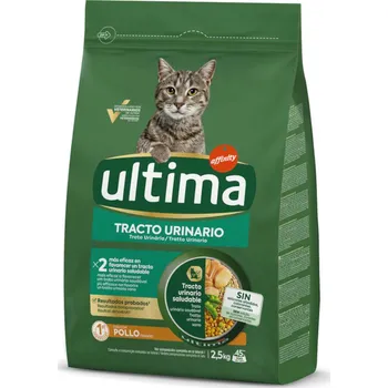 Krmivo pro kočku 2x2,5kg Ultima Urinary Tract kuřecí granule kočka