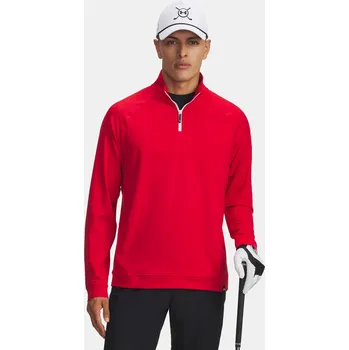 Pánská mikina Pánská mikina Under Armour UA Midlayer QZ LB-RED 1383254-600 Červená XL