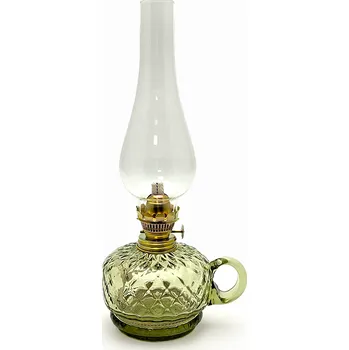 Petrolejová lampa Petrolejová lampa Monika - Káro - lesní zelená | 84526