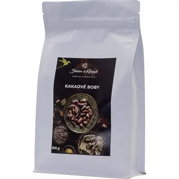 Kakaové boby celé pražené, 500g