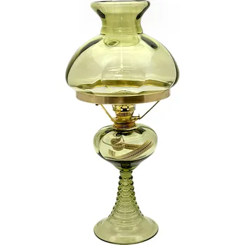 Petrolejová lampa Petrolejová lampa skleněná – lesní zelená – komplet 3 | 85430