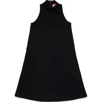 Dámské oblečení Dětské šaty s viskózou Diesel DAMY DRESS J02632.KYATE černá 99X, vel. 172