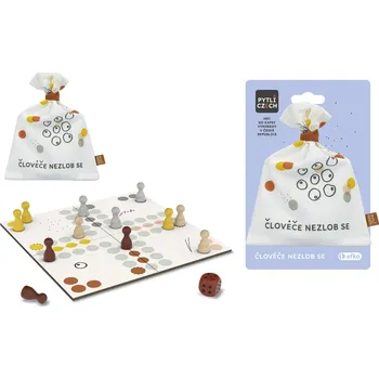 Desková hra efko Pytlíczech Člověče nezlob se - společenská hra do kapsy