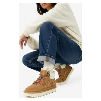 Dámská zimní obuv Roxy Kotníková obuv CEO-V12-1126 Béžová 41