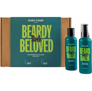Kosmetická sada Men Rock dárkový set péče o vousy 300256