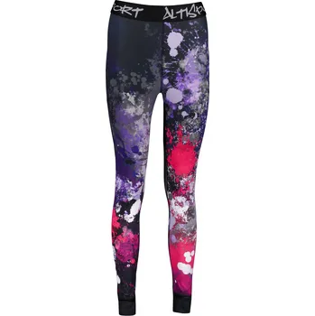 Dámské termo spodky Dámské funkční termo kalhoty premium ALTISPORT VOJ/ALW055TER02 ČERNORŮŽOVÁ XXL