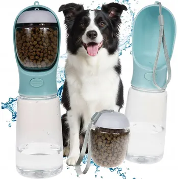 Napáječka z plastu Wesoły Pupil modrá 550 ml