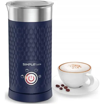 Šlehač mléka SIMPLETASTE Elektrický napěňovač mléka 4v1 pro Latte, Cappuccino, Macchiato
