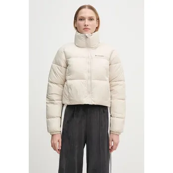 Dámská bunda Bunda Columbia Puffect Colorblock, L, béžová, 08X