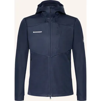 Pánské oblečení Mammut Pánská Softshellová Bunda Ultimate Vii, tmavě modrá, 48