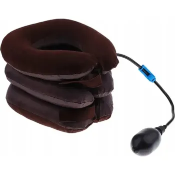 Polštář Nafukovací ortopedický polštář pod krk, 3vrstvá trakce