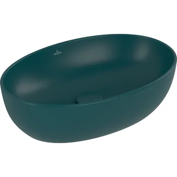 Umyvadlo Villeroy & Boch Artis umyvadlo 48x32.5 cm oválné na pult zelená 438848TE