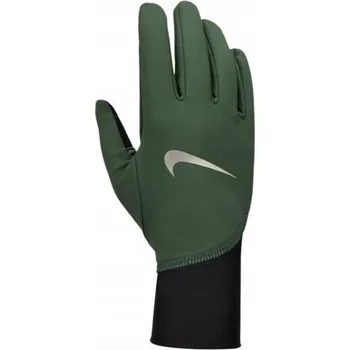 Rukavice Běžecké rukavice Nike Pacer Midweight zeleno-černé N1010535313 :M