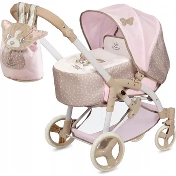 Kočárek pro panenku DeCuevas 81643 Skládací kočárek pro panenky 3 v 1 s přenosnou taškou DIDI