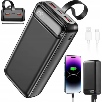 Powerbanka POWERBANK 22,5 W RYCHLÉ NABÍJENÍ 50000 MAH VELKÁ KAPACITA S BATERKOU