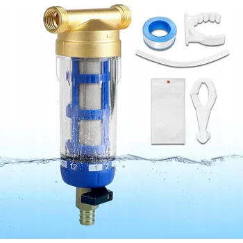 Filtrace vody Celý dům Spin Down Filtr na vodu s usazeninami, rafinovaný, 3/4"