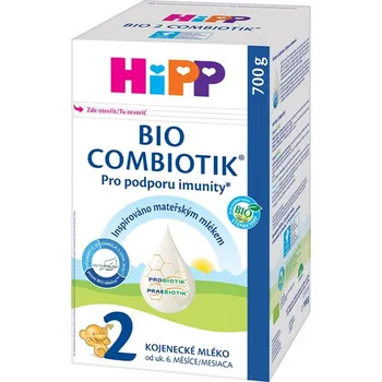 Kojenecká výživa HiPP 2 BIO Combiotik 700 g (od uk.6.mes.)