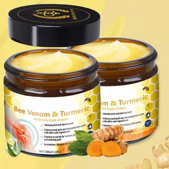 Bylinná léčivá mast Krém s včelím jedem pro léčbu a regeneraci pleti, profesionální receptura