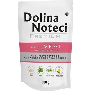 Krmivo pro psa Dolina Noteci krmivo mokrá telecí 0,5 kg