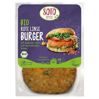 Luštěnina Soto Burger červená čočka 160g bio BIO VEGAN Množství: 1 ks