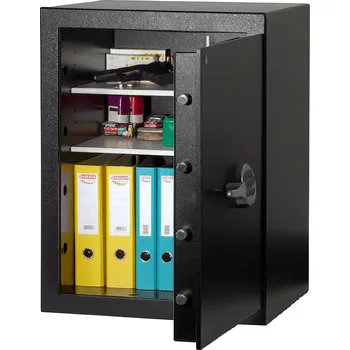 Trezor NT 185 - Bezpečnostní třída Z3 – Barva / povrchová úprava: Šedobílá, Typ zámku: Klíčový