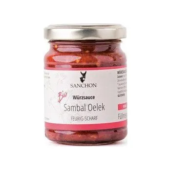 Omáčka Sanchon Kořeněná omáčka Sambal Oelek 125g bio BIO VEGAN Množství: 1 ks