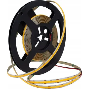 LED páska LED pásek COB 480 12V 12W 1320lm 4000K IP20 SOUVISLÁ SVĚTELNÁ LINIE role 5m