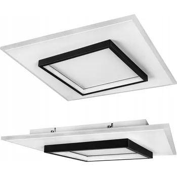 XD-LA126 LED lustr 32W 40x40cm 4000K černý - LVT