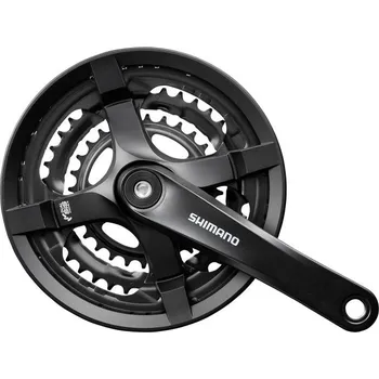 Klika na kolo kliky Shimano FC-TY501 3x6/7/8 42/34/24z 175mm černé s krytem servisní balení