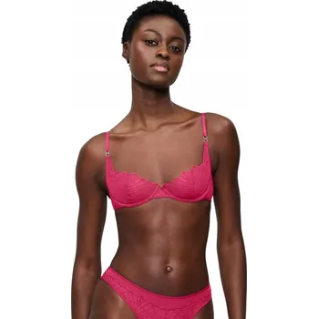 Podprsenka Triumph podprsenka bardotka, balkonetka růžová velikost 85D
