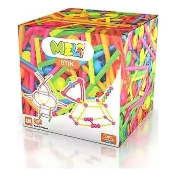 ostatní stavebnice STAVEBNICE MELI STICK NEON TYČINKY + KULIČKY 150 dílků