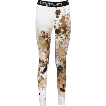 Dámské termo spodky Dámské funkční termo kalhoty premium ALTISPORT VOJ/ALW055TER02 BÍLOHNĚDÁ XXXL