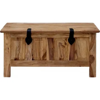 Truhla Indický nábytek - Truhlice Rami 90x45x45 z indického masivu palisandr Natural