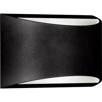 Nástěnné svítidlo Venkovní nástěnné svítidlo V-TAC černé, integrovaný LED zdroj 9 W