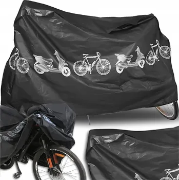 Ochranný obal / plachta na kolo, motorku nebo skútr Edibazzar - černý