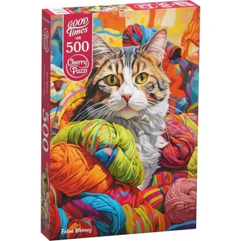 Puzzle Puzzle 500 dílků CHERRY PAZZI Kočičí rozmar