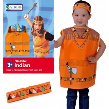 Karnevalový kostým Kostým Indián Divoký Západ Stator vel. univerzální