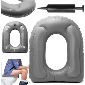 POTAH, KRYT, PODLOŽKA NA SEDÁTKO POLŠTÁŘ WC TOALETY Stříbrnošedá