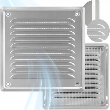 Větrací mřížka Ventilační mřížka Ventilační ADGO stříbrná