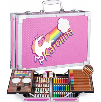 Výtvarná sada UMĚLECKÁ SADA PRO DĚTI DO ŠKOLY + JMÉNO JEDNOROŽEC DÁREK