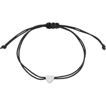 Módní doplněk Náramek shamballa srdce z nerezové oceli