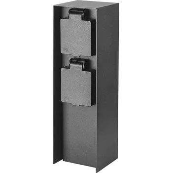 Elektrická zásuvka Hermetická Elektrická Zásuvka V-TAC černá