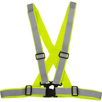 Pracovní oblečení Reflexní kšandy, zelené univerzálni AMiO-03104