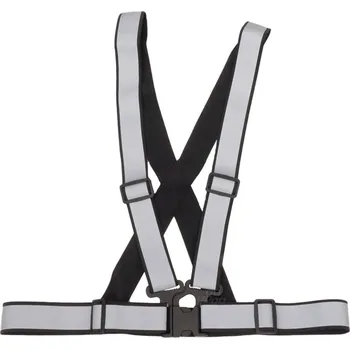 reflexní vesta Reflexní kšandy, černé univerzální AMiO-03938