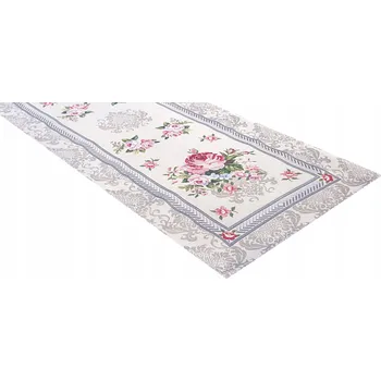 Prostěradlo Běžec na stůl IRYS Růže Béžová 38x100 cm