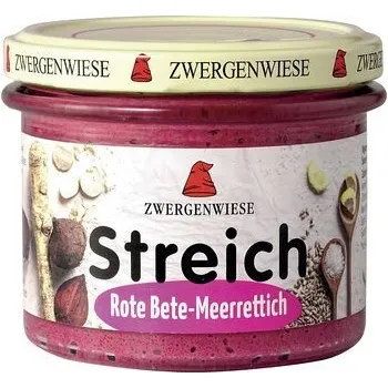 Zwergenwiese Pomazánka s červenou řepou a křenem 180 g bio BIO VEGAN BEZLEPEK Množství: 1 ks