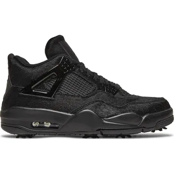 Pánská móda Air Jordan 4 Golf 'Black Cat' Velikost: 44.5