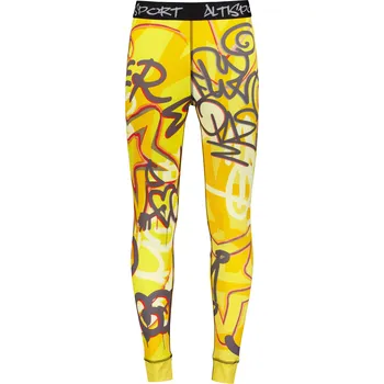 Pánské termo spodky Pánské funkční termo kalhoty premium ALTISPORT VOJ/ALM054TER02 ŽLUTÁ XXL